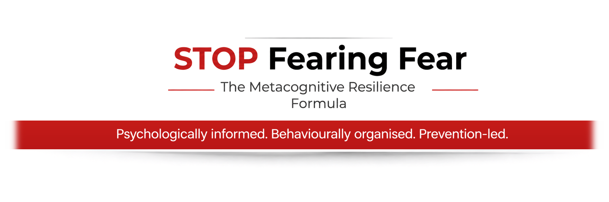 STOP Fearing Fear logo